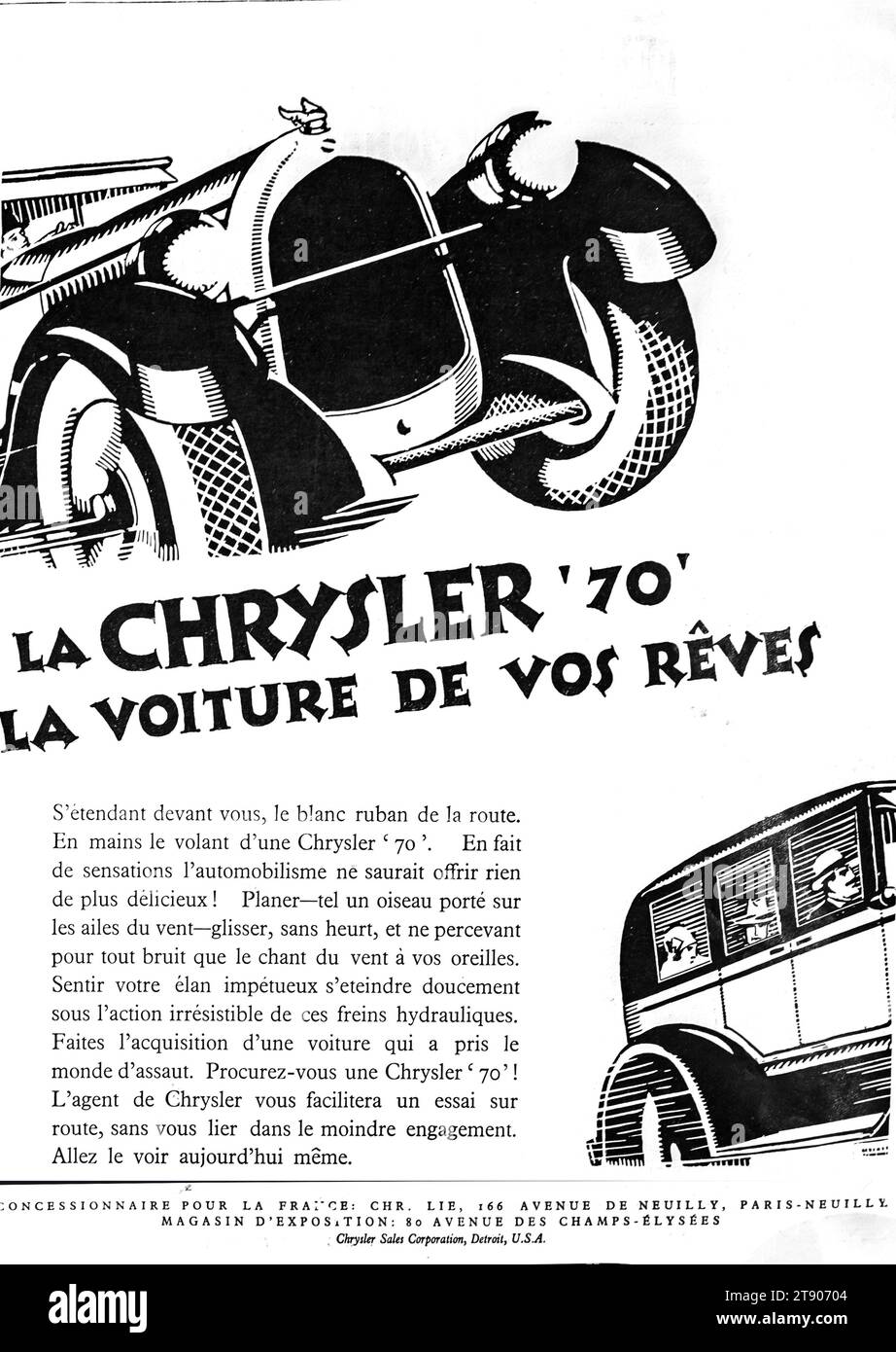 French language ad Cut Out Stock Images & Pictures - Alamy