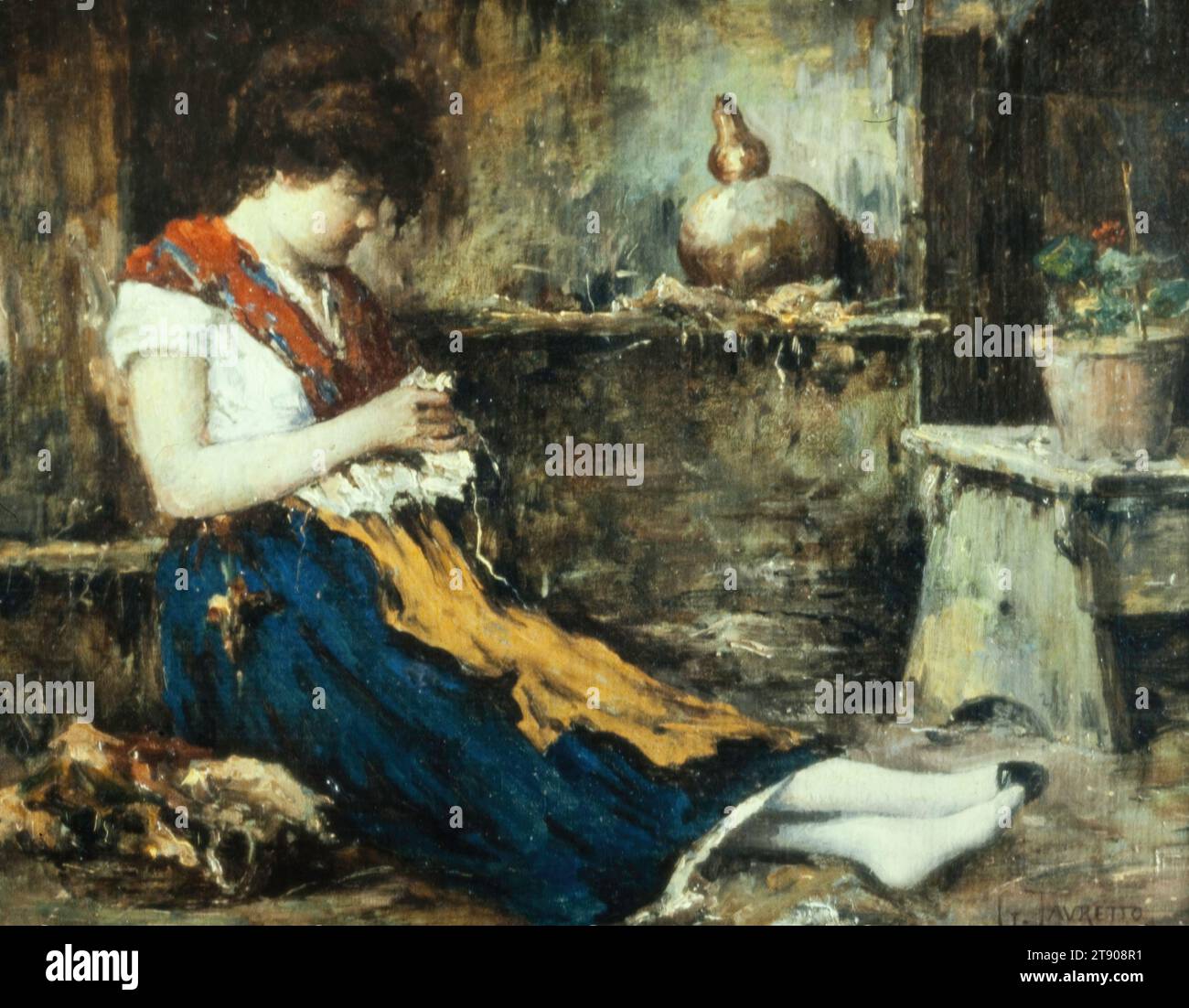 The Dressmaker, 1898 Reproduction - Reproduction Oil Paintings