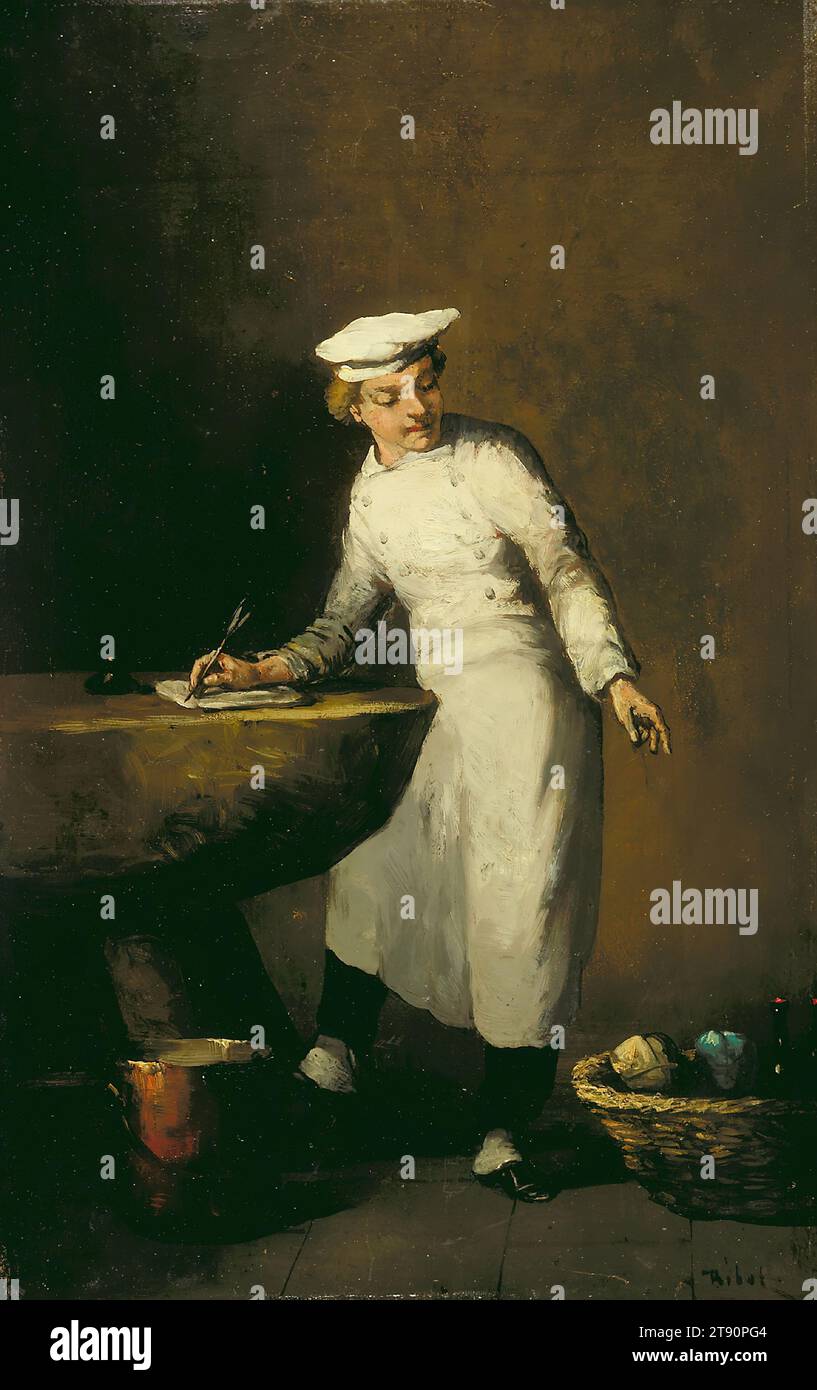 Nicolas Ribot Le Garçon de Cuisine, 19th century, Théodule Ribot, French, Saint ...