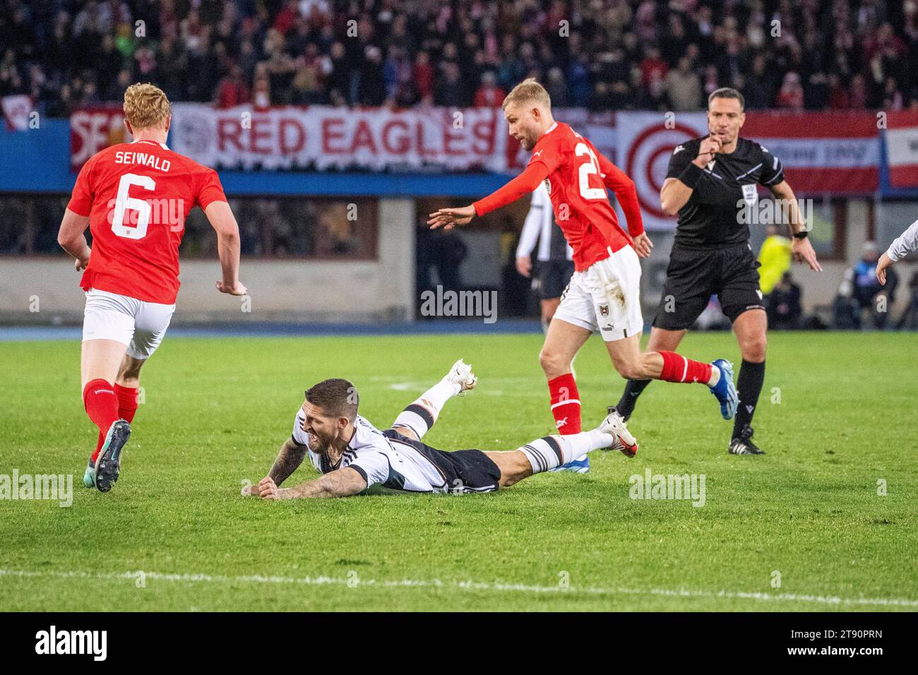 Vienna, Austria 21 November 2023 Friendly soccer match Austria Germany