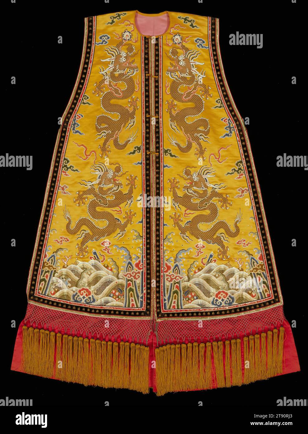 Manchu womans semiformal court vest hires stock photography and images