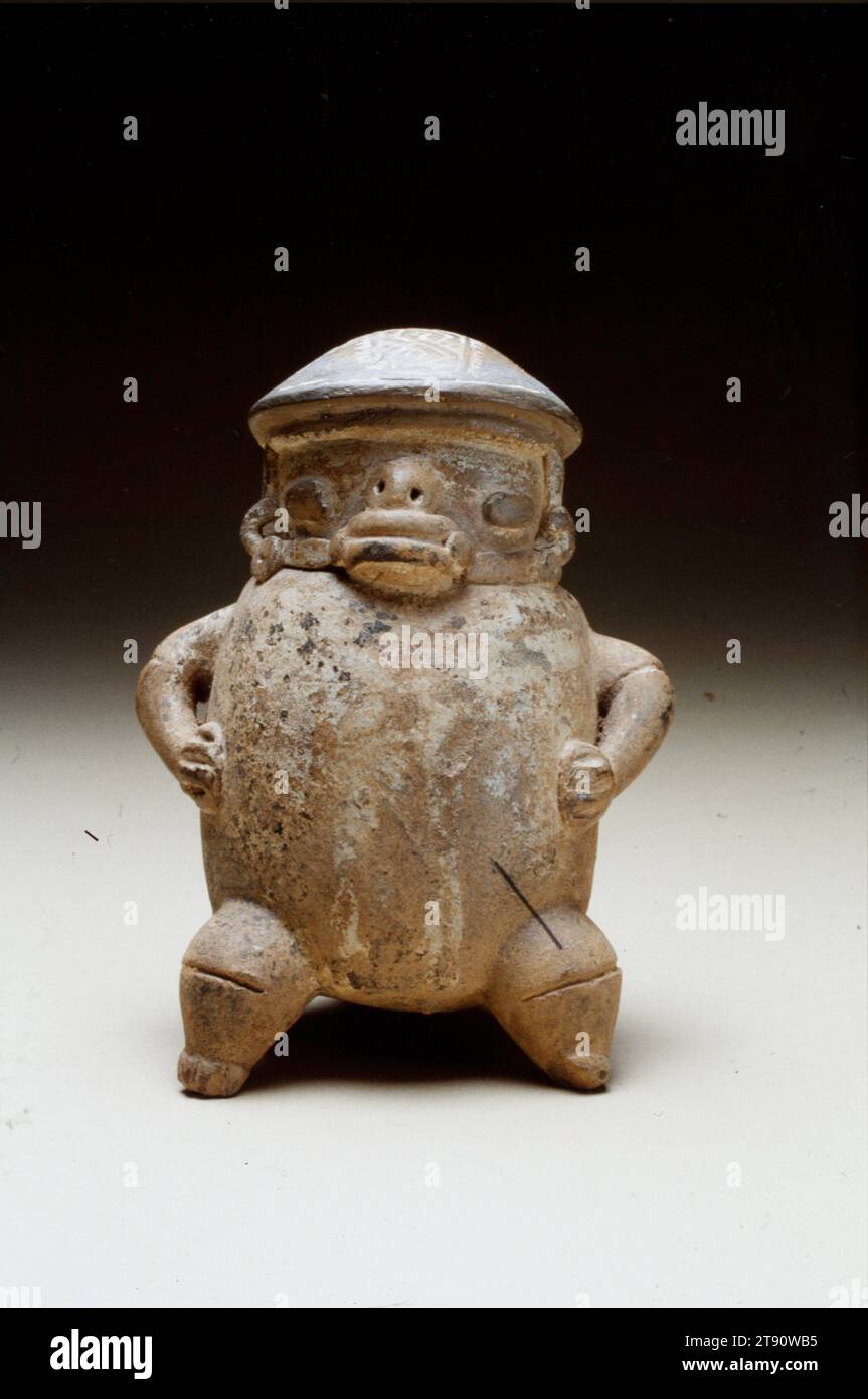 Figure, 300-799, 5 1/2 x 4 in. (13.97 x 10.16 cm), Ceramic, Costa Rica ...