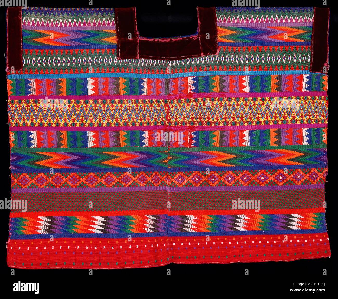 Textil Tipico Blouse (huipil), c. 1970, 22 1/2 x 27 1/2 in. (57.2 x 69.8 cm), Cotton ...