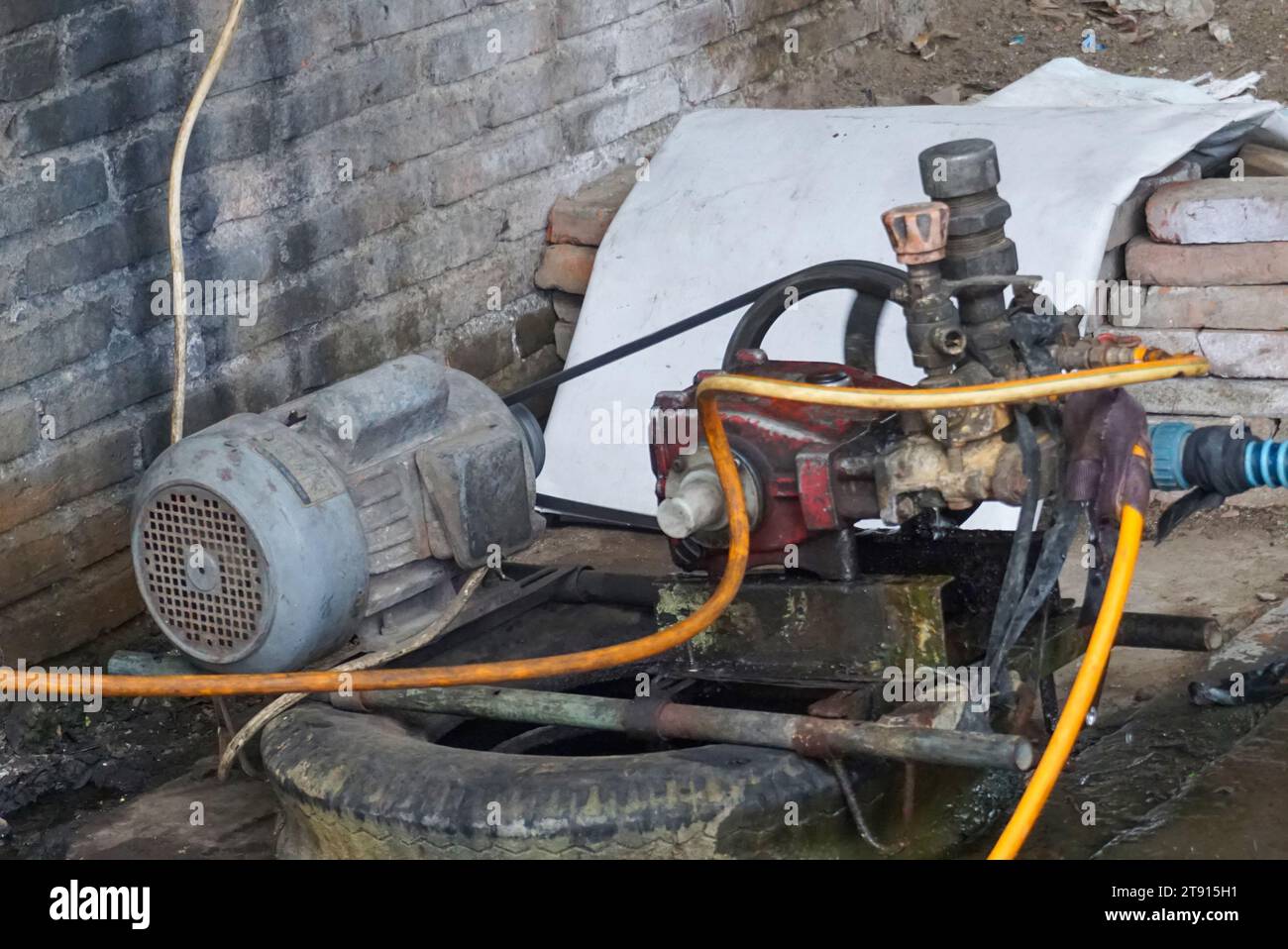 Stock photos of used tools and pipes Stock Photo Alamy
