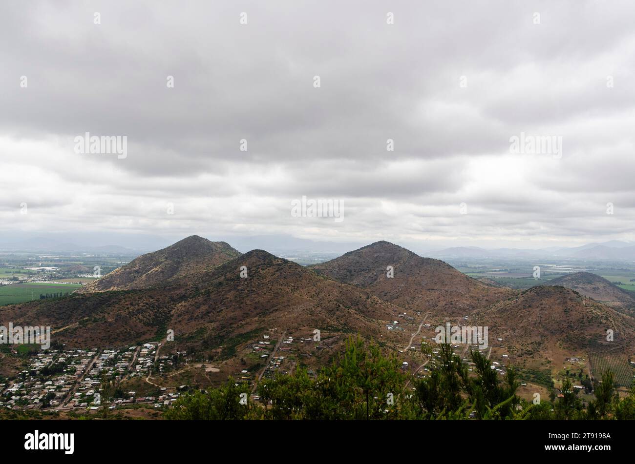 Cachapoal valley view hires stock photography and images Alamy
