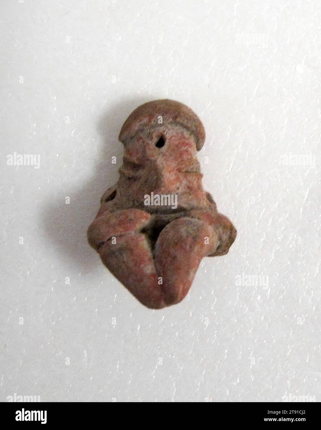 Miniature figurine, 1500 BCE, 1 3/16 in. (3.0 cm), Earthenware, Mexico ...