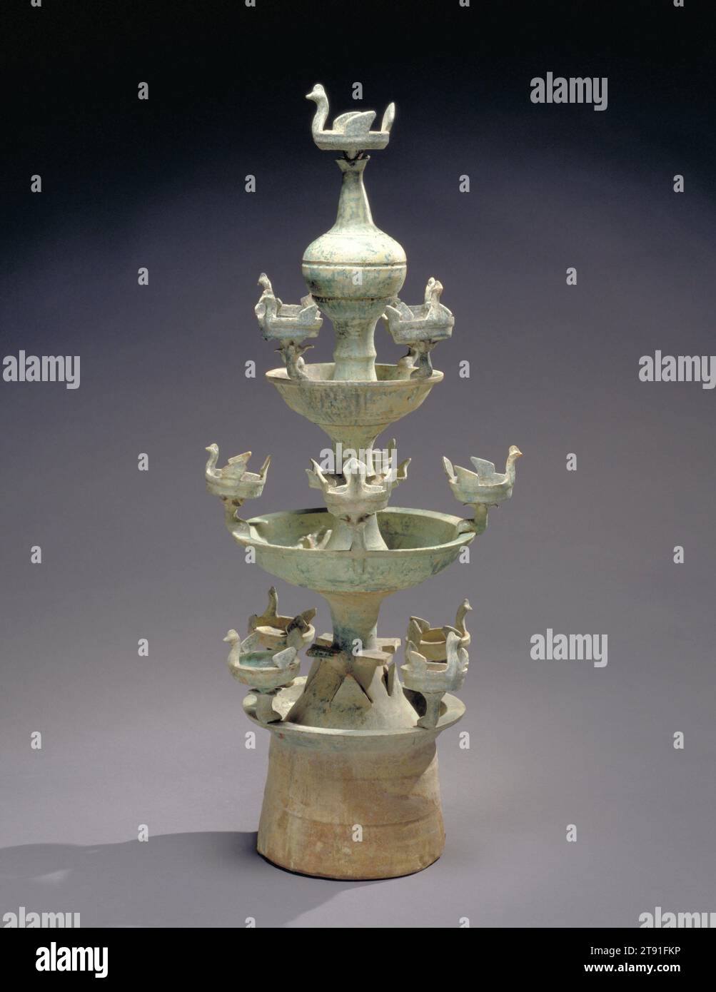 Three tiered pottery lamp hires stock photography and images Alamy