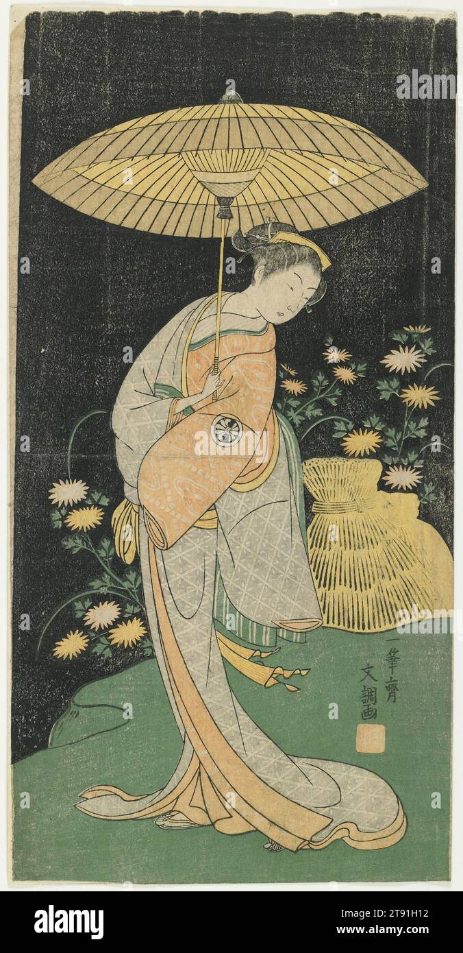 Actor Segawa Kikunoj Ll As Ohatsu 1767 4th Lunar Month Bunch actor-segawa-kikunoj-ll-as-ohatsu-1767-4th-lunar-month-bunch