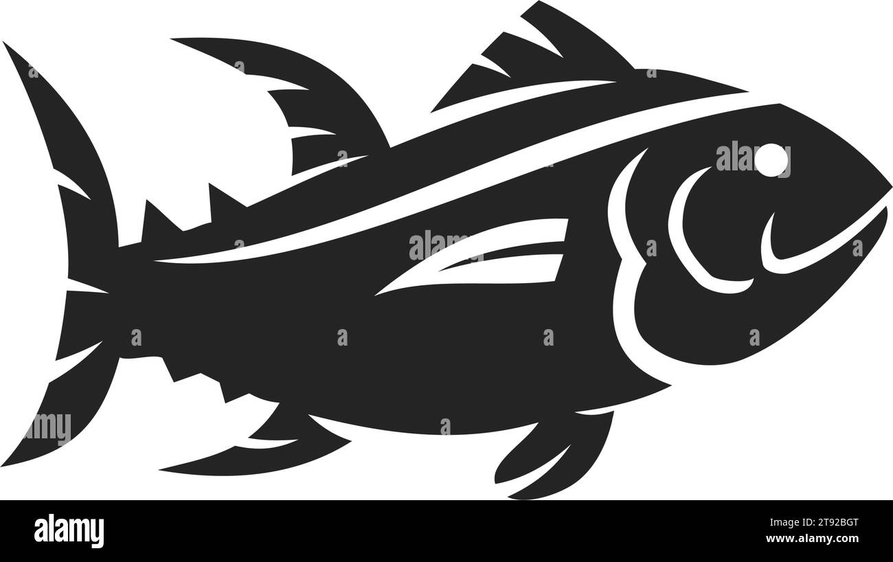 tuna logo template Isolated. Brand Identity. Icon Abstract Vector ...