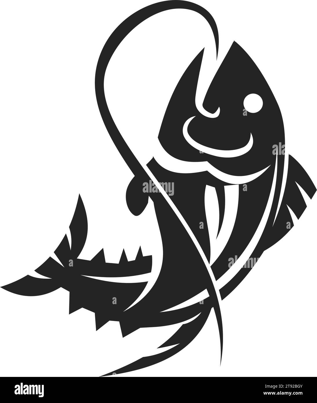 tuna logo template Isolated. Brand Identity. Icon Abstract Vector ...
