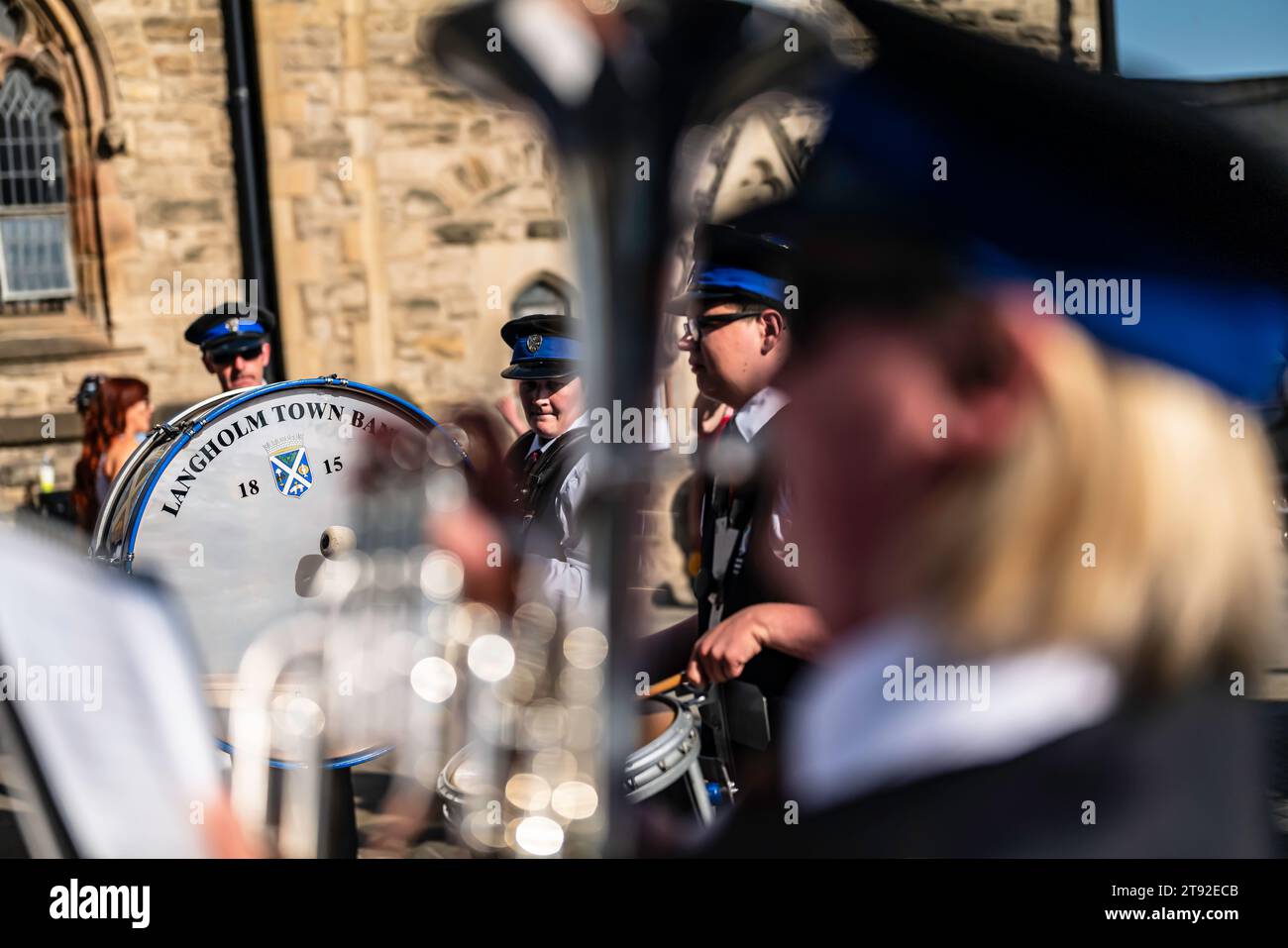 Durham, England, UK. 8th July 2023. The 137th Durham Miners Gala, the
