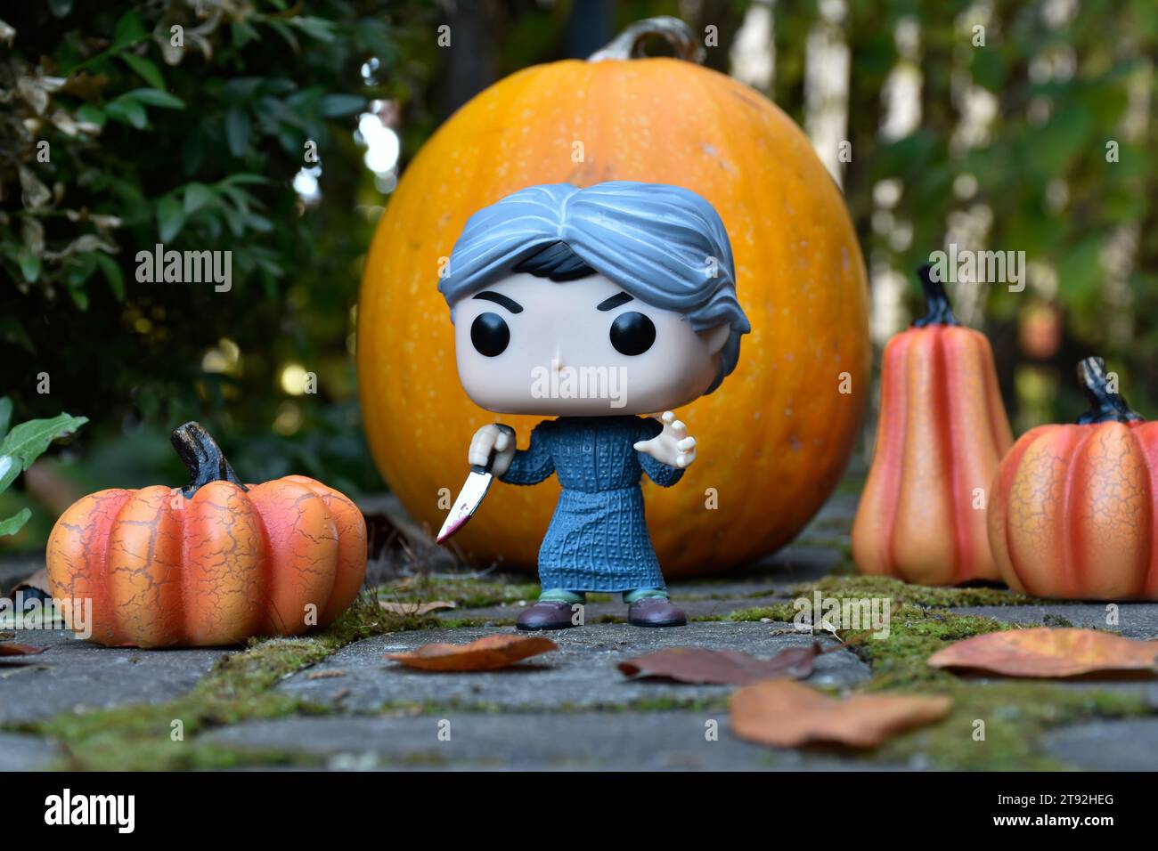 Funko Pop action figure of serial killer Norman Bates from classic