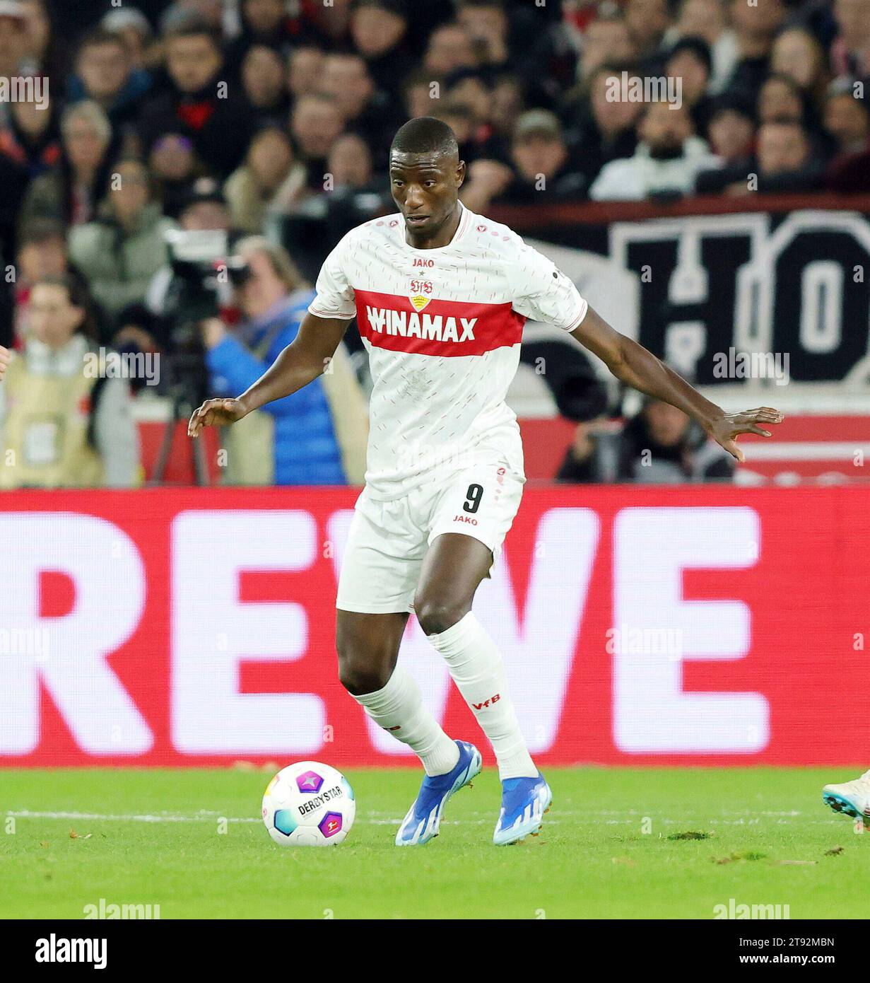 Stuttgart, Deutschland. 11th Nov, 2023. firo: November 11th, 2023