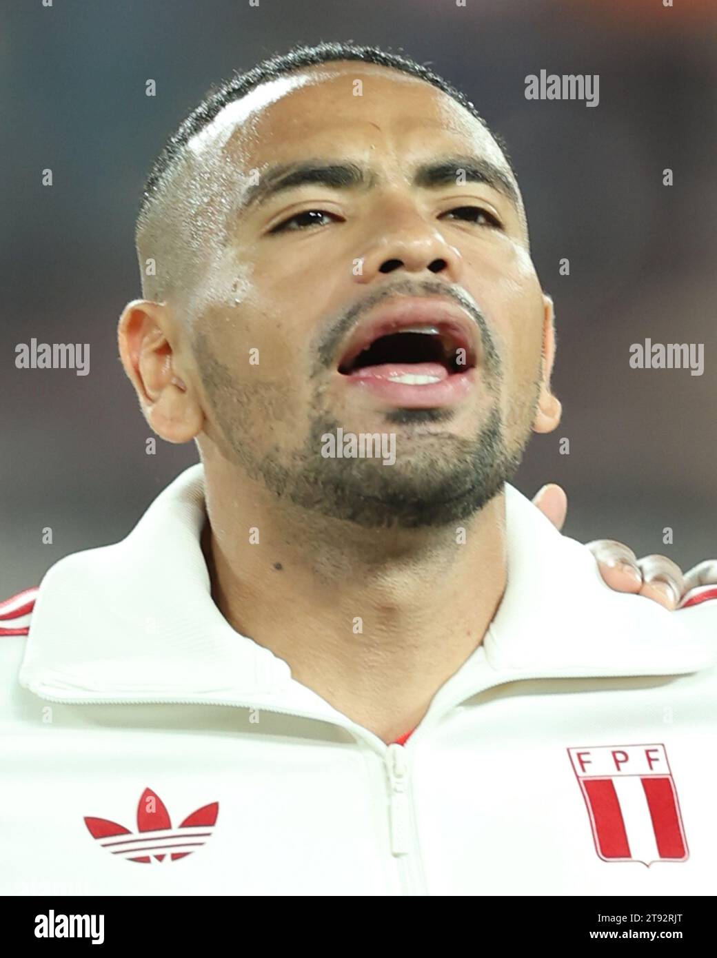 Lima, Peru. 21st Nov, 2023. Alexander Callens of Peru during the FIFA