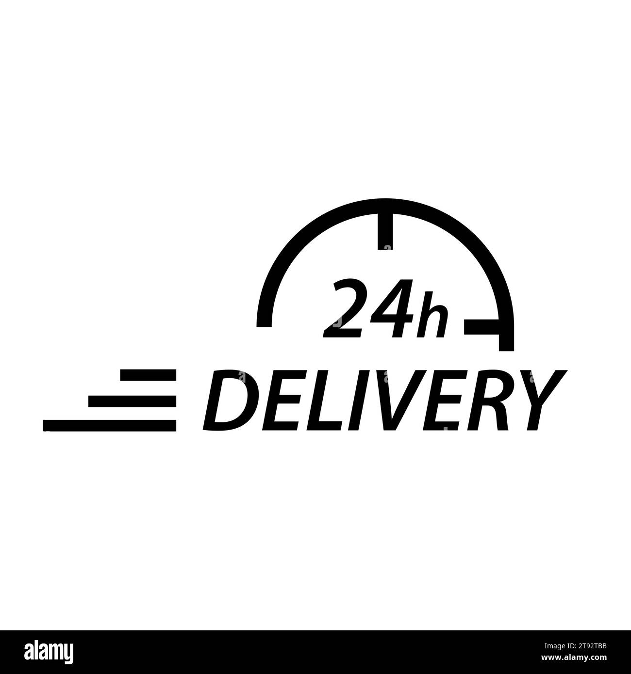 Online delivery service logo. Express delivery, quick move for apps and