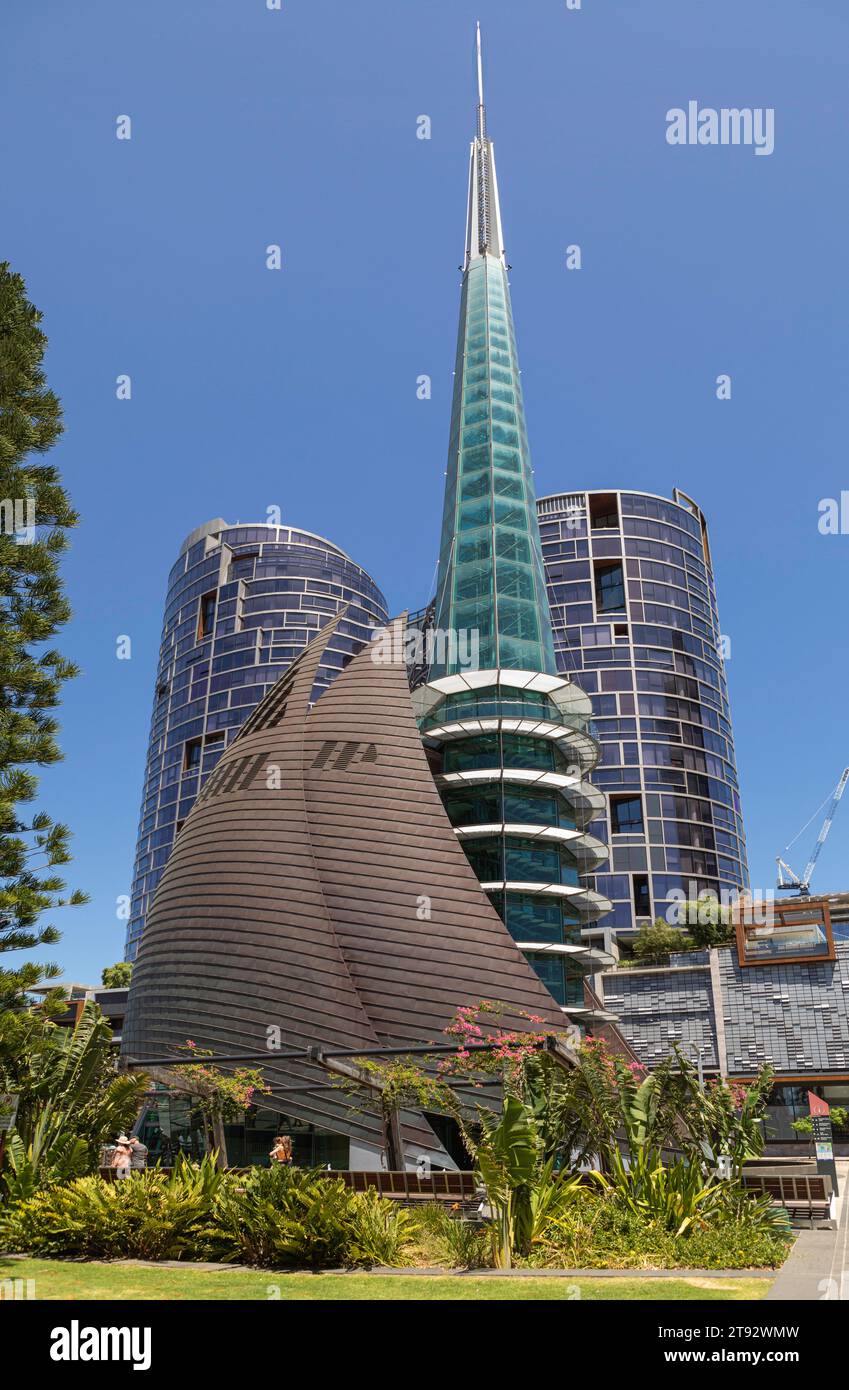 the-bell-tower-elizabeth-quay-perth-city-stock-photo-alamy