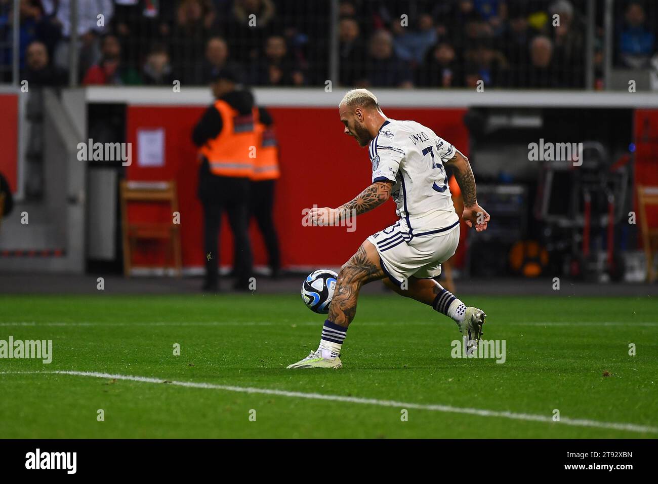 LEVERKUSEN, GERMANY 20 November, 2023 Federico Dimarco, The UEFA