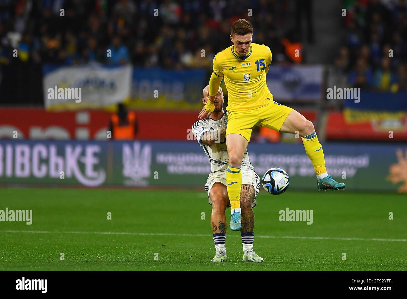 LEVERKUSEN, GERMANY 20 November, 2023 Viktor Tsyhankov, The UEFA
