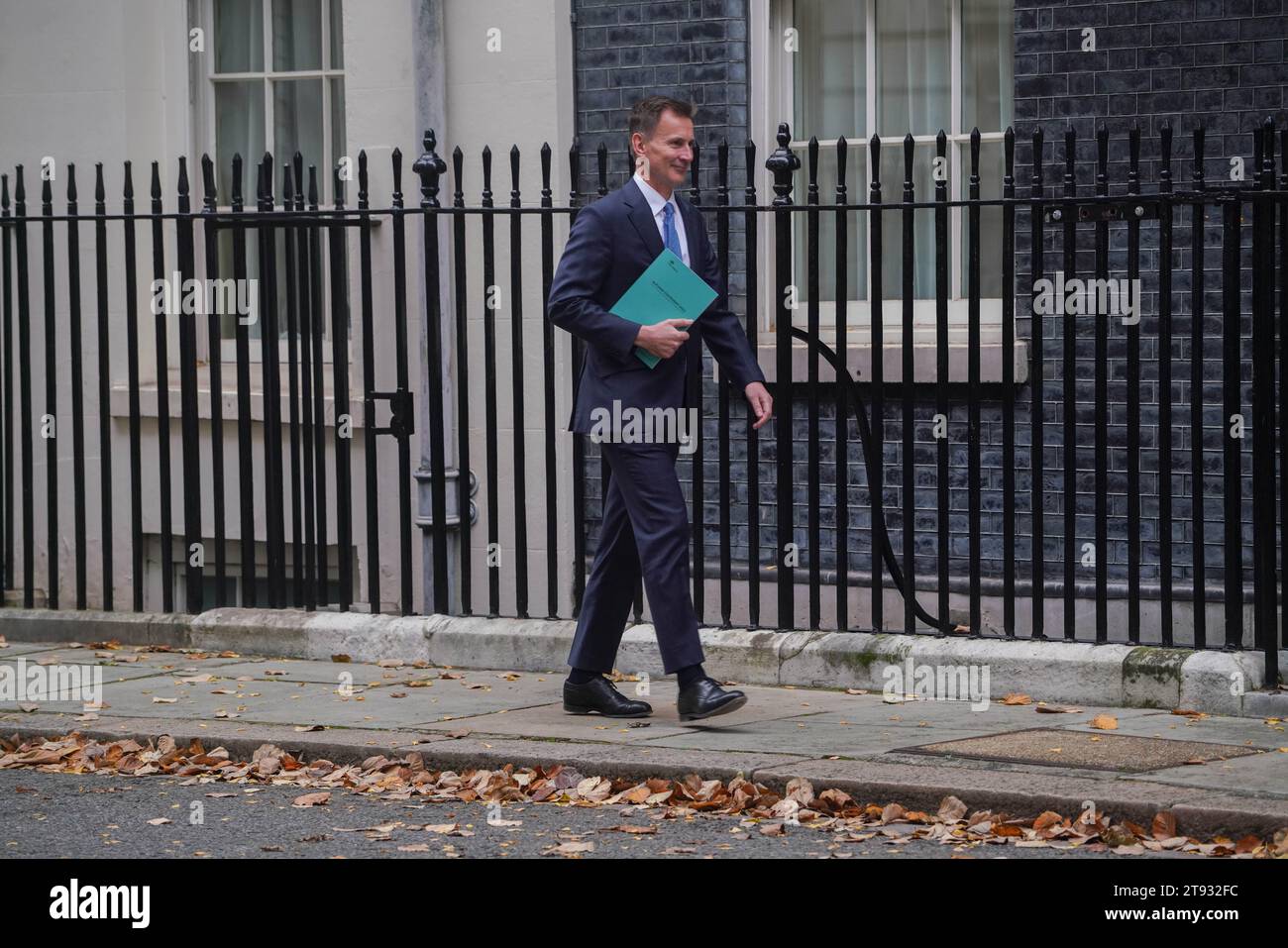 London, UK. 22 November 2023. Chancellor of the Exchequer Jeremy Hunt ...