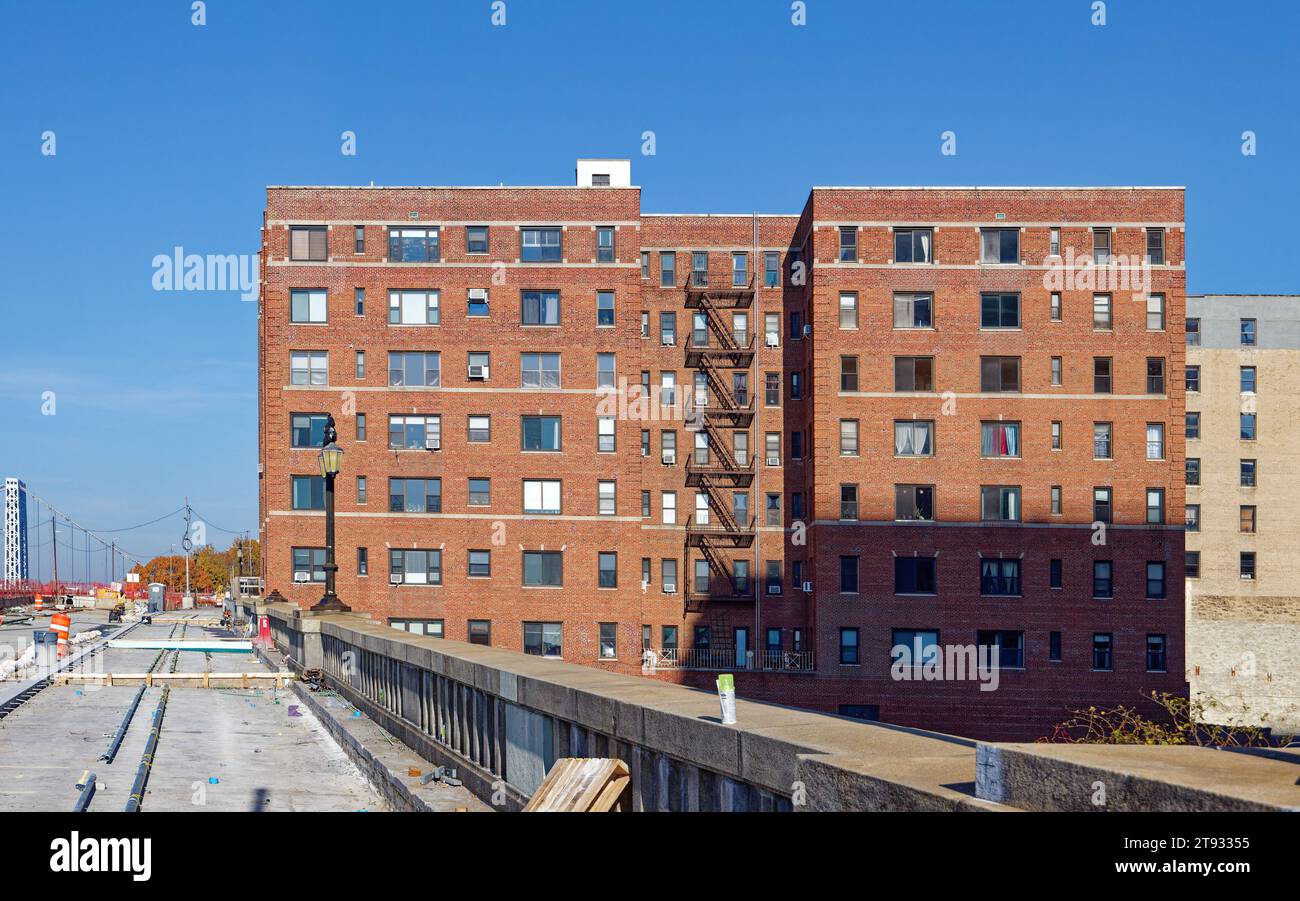 River Arts Apartments, in Manhattan’s Washington Heights neighborhood, is a cooperative complex