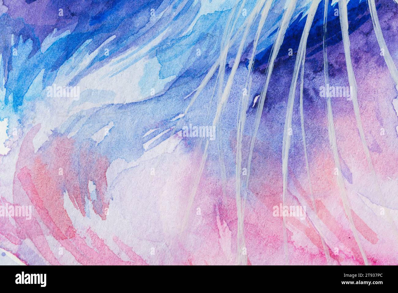 Watercolor paint stains. Background with faint texture and distressed