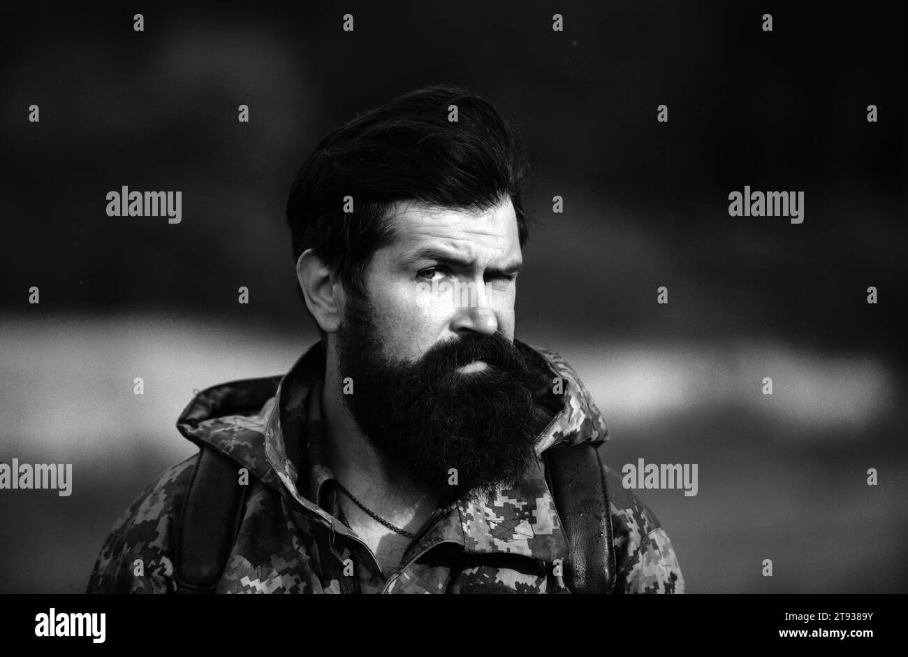 Carefree middle aged man in Black and White Stock Photos & Images - Alamy
