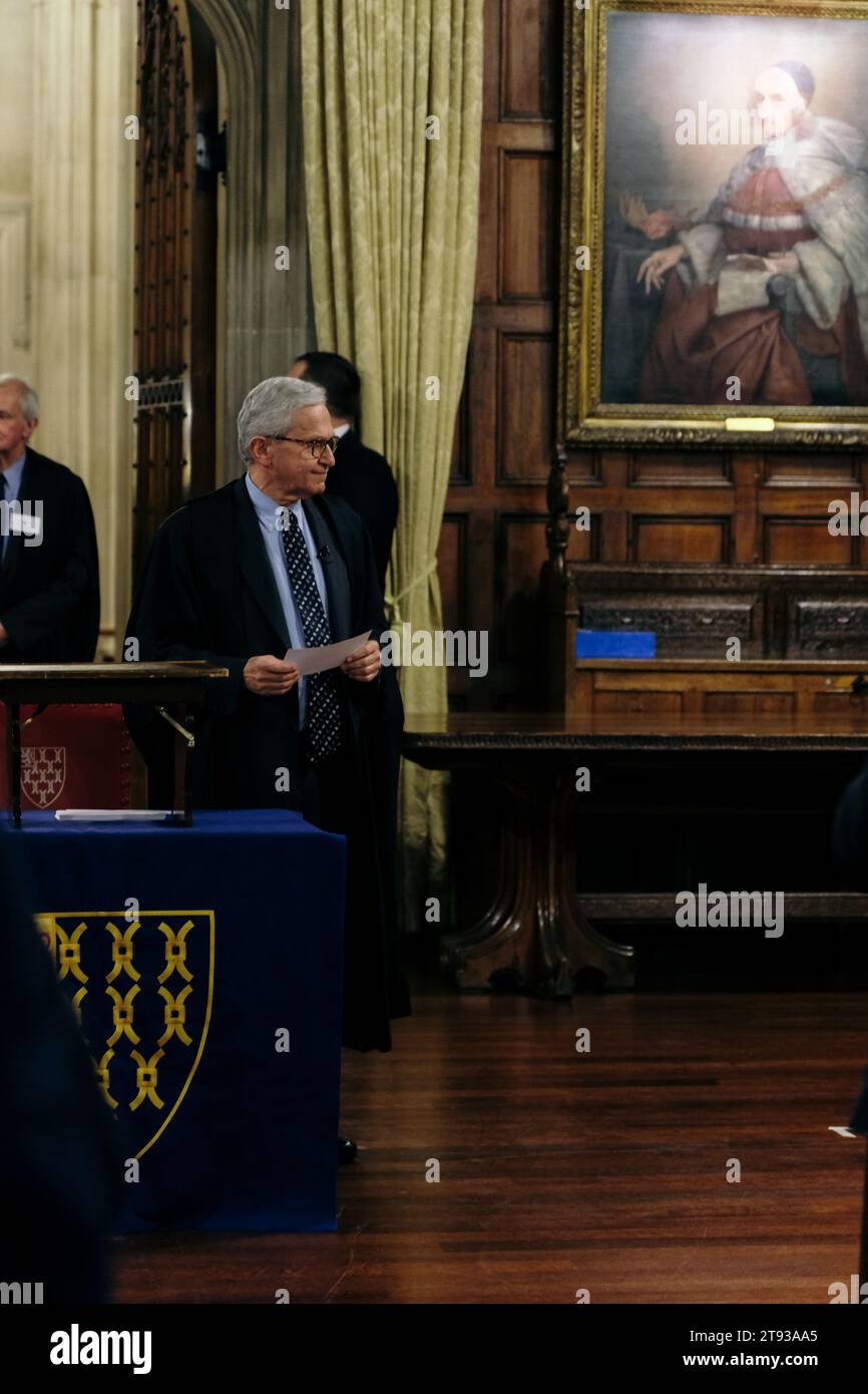 London, UK. 21st November, 2023 The Lincoln’s Inn Michaelmas Call to ...