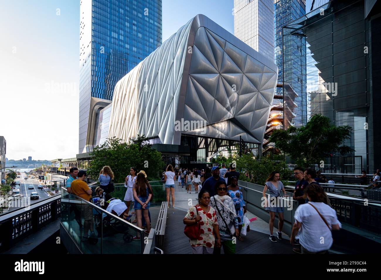 Hudson yards cultural shed hi-res stock photography and images - Alamy