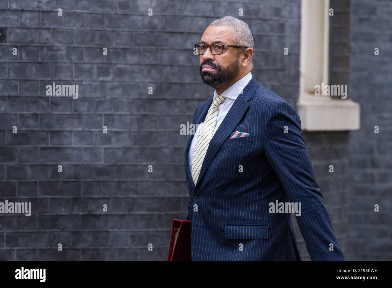 Downing Street, London, UK. 22nd November 2023. James Cleverly MP ...