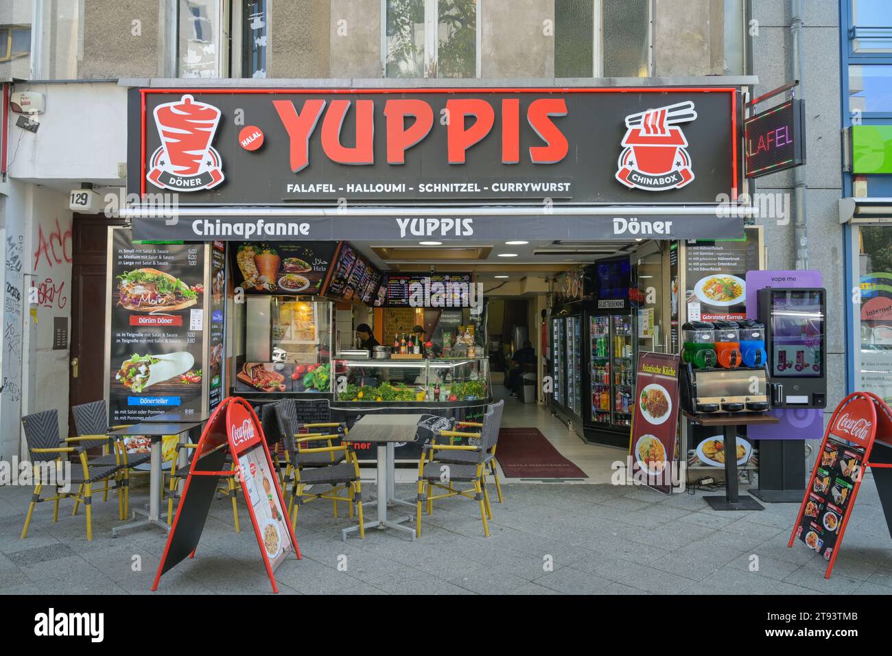 Yuppis Döner Imbiß, Wilmersdorfer Straße, Charlottenburg ...