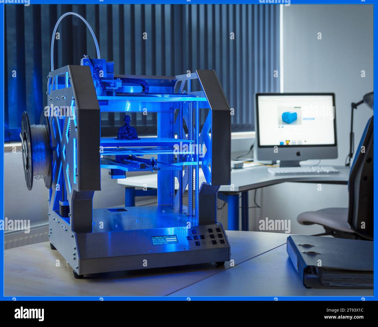 3D Printer in an office environment Stock Photo Alamy