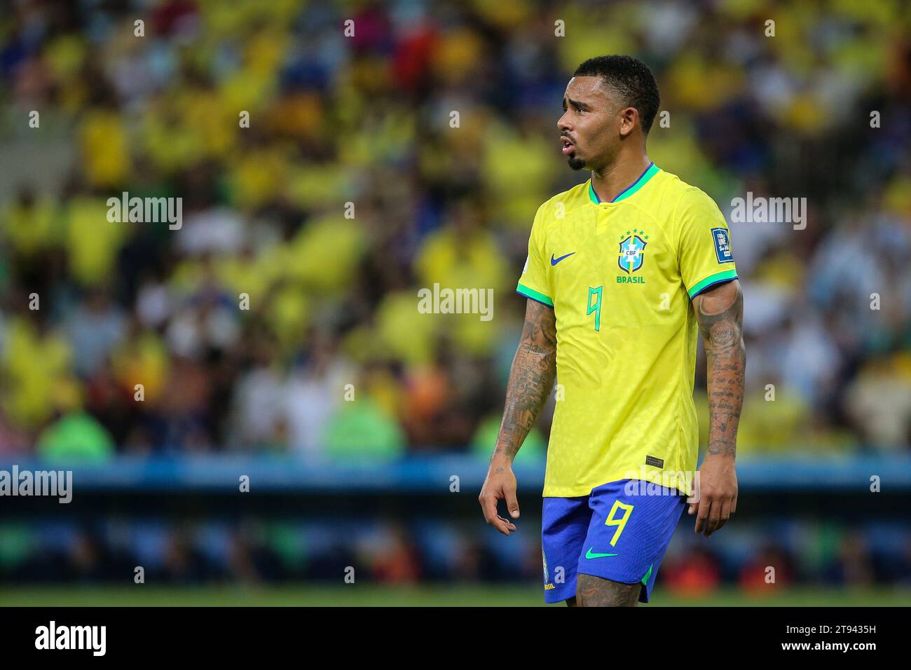 Gabriel Jesus, Brazil player Stock Photo - Alamy