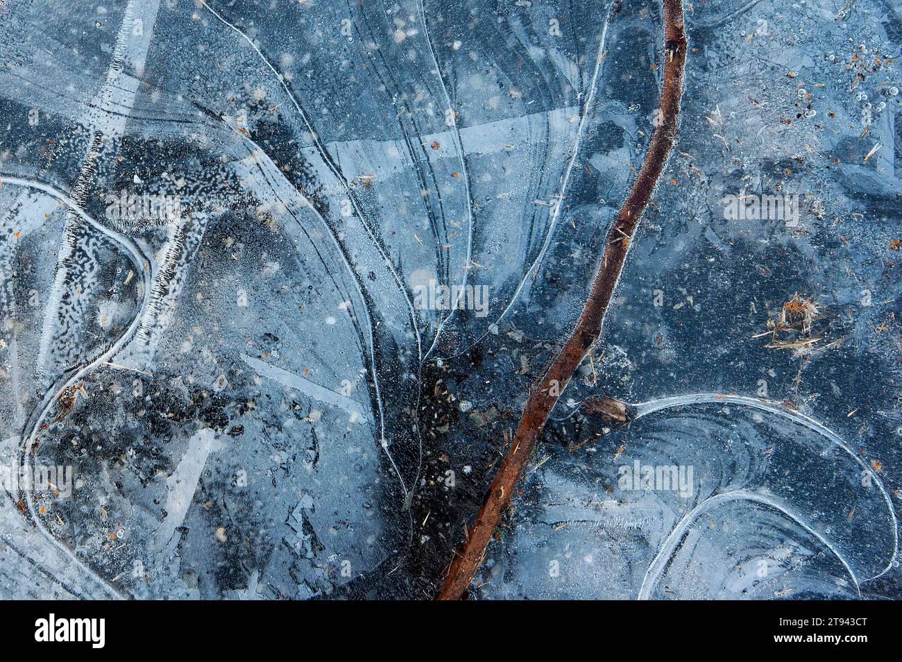 Ice Field Pattern Natural patterns hi-res stock photography and images - Alamy