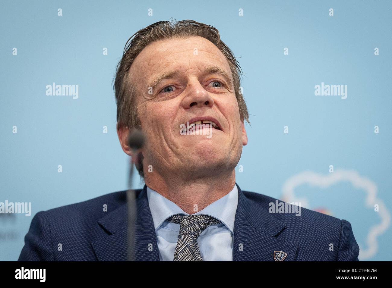 Brussels, Belgium. 22nd Nov, 2023. Minister Of Justice Paul Van ...