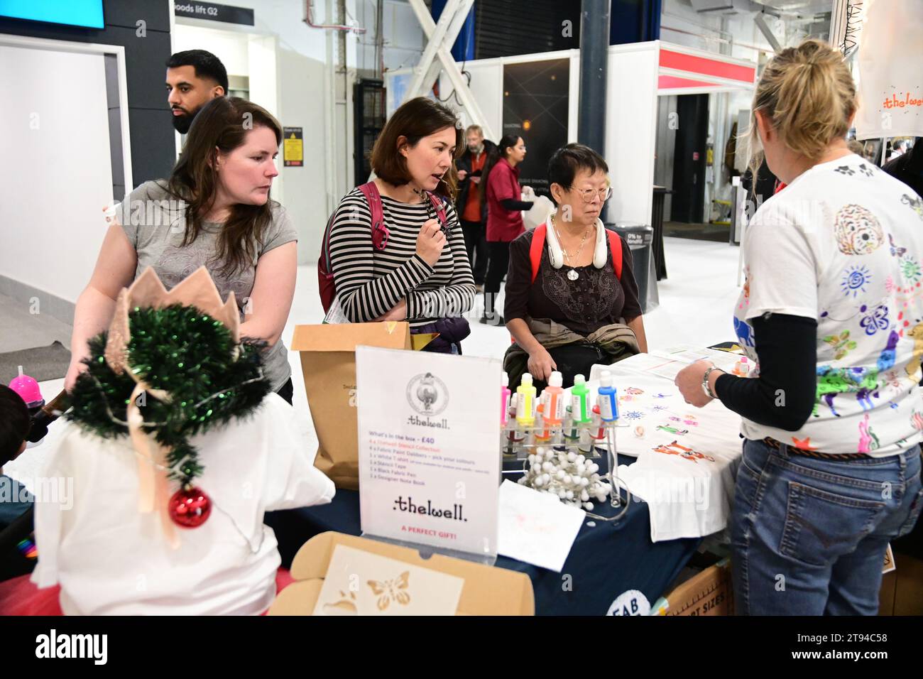London, UK, 22th November 2023. The opening day of the Ideal Home Show