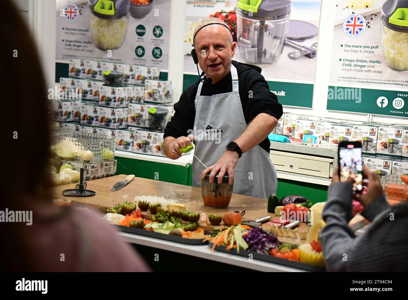London, UK, 22th November 2023. The opening day of the Ideal Home Show