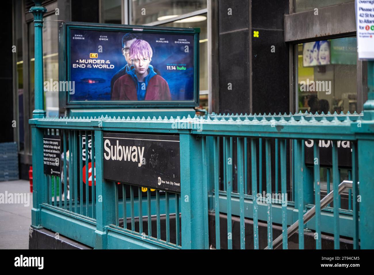 Subway new york city 2023 hi-res stock photography and images - Alamy