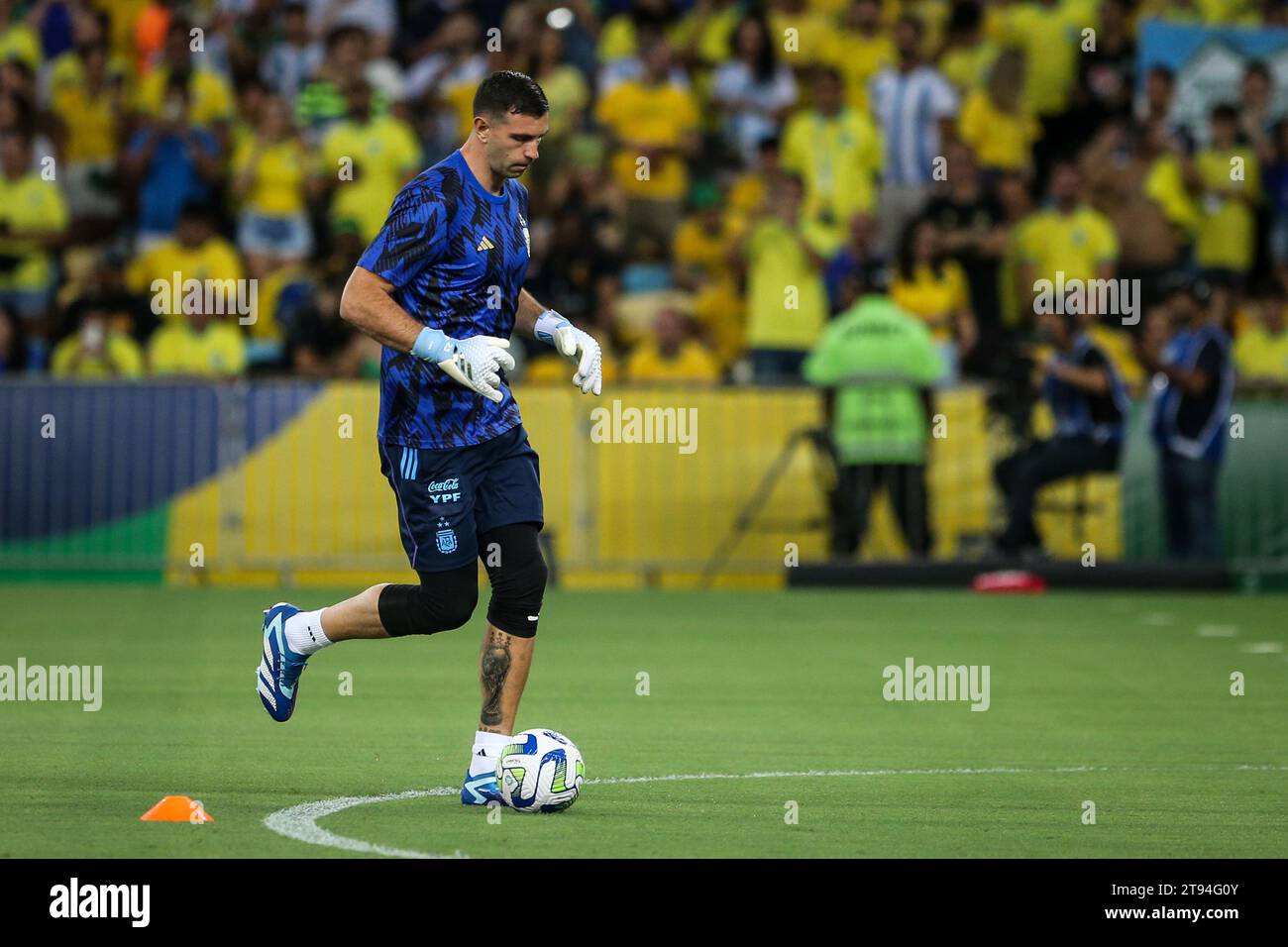 Dibu Martinez, Argentina goakeeper Stock Photo