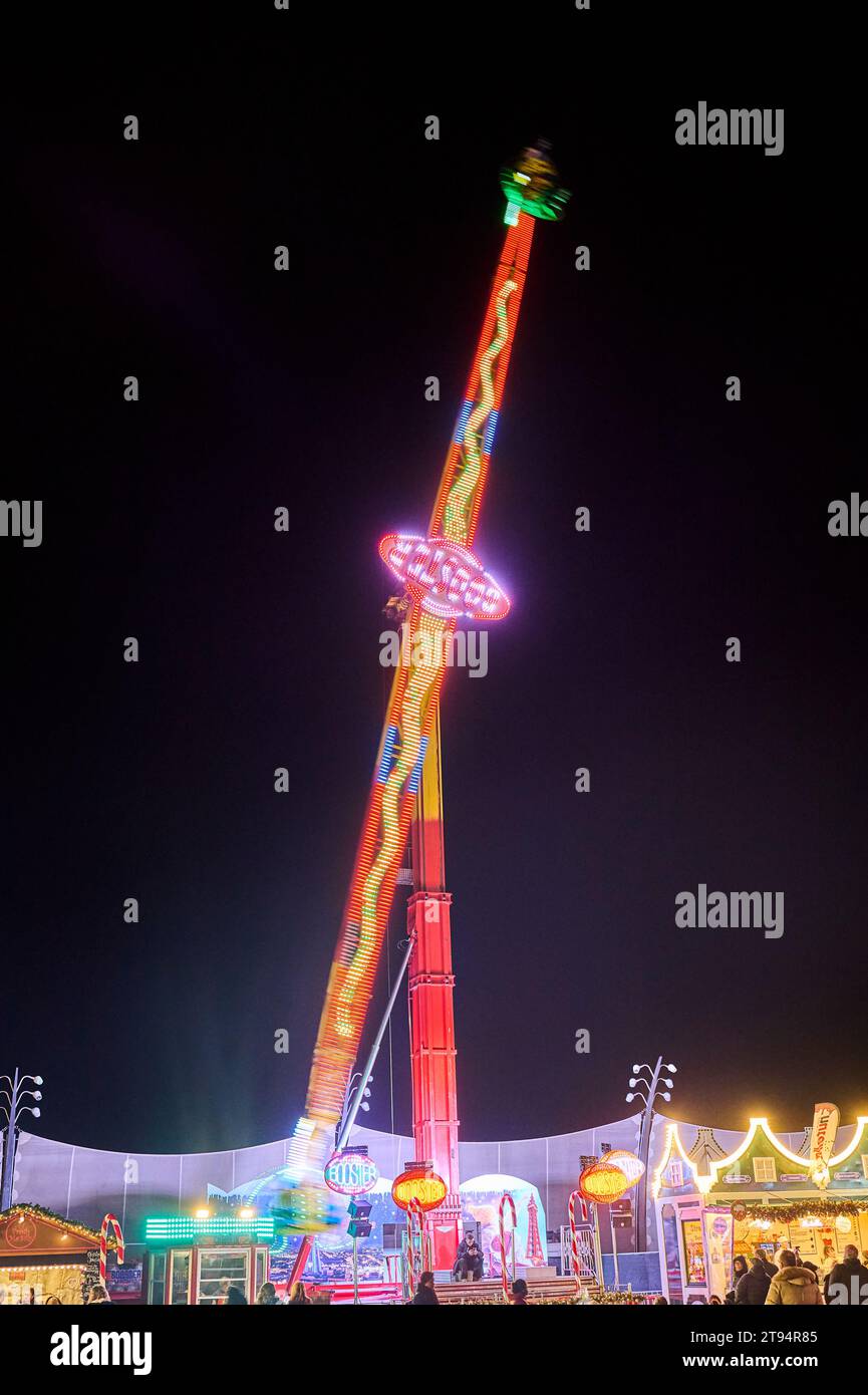 Blackpool Christmas market and fair 2023 on the Tower festival headland
