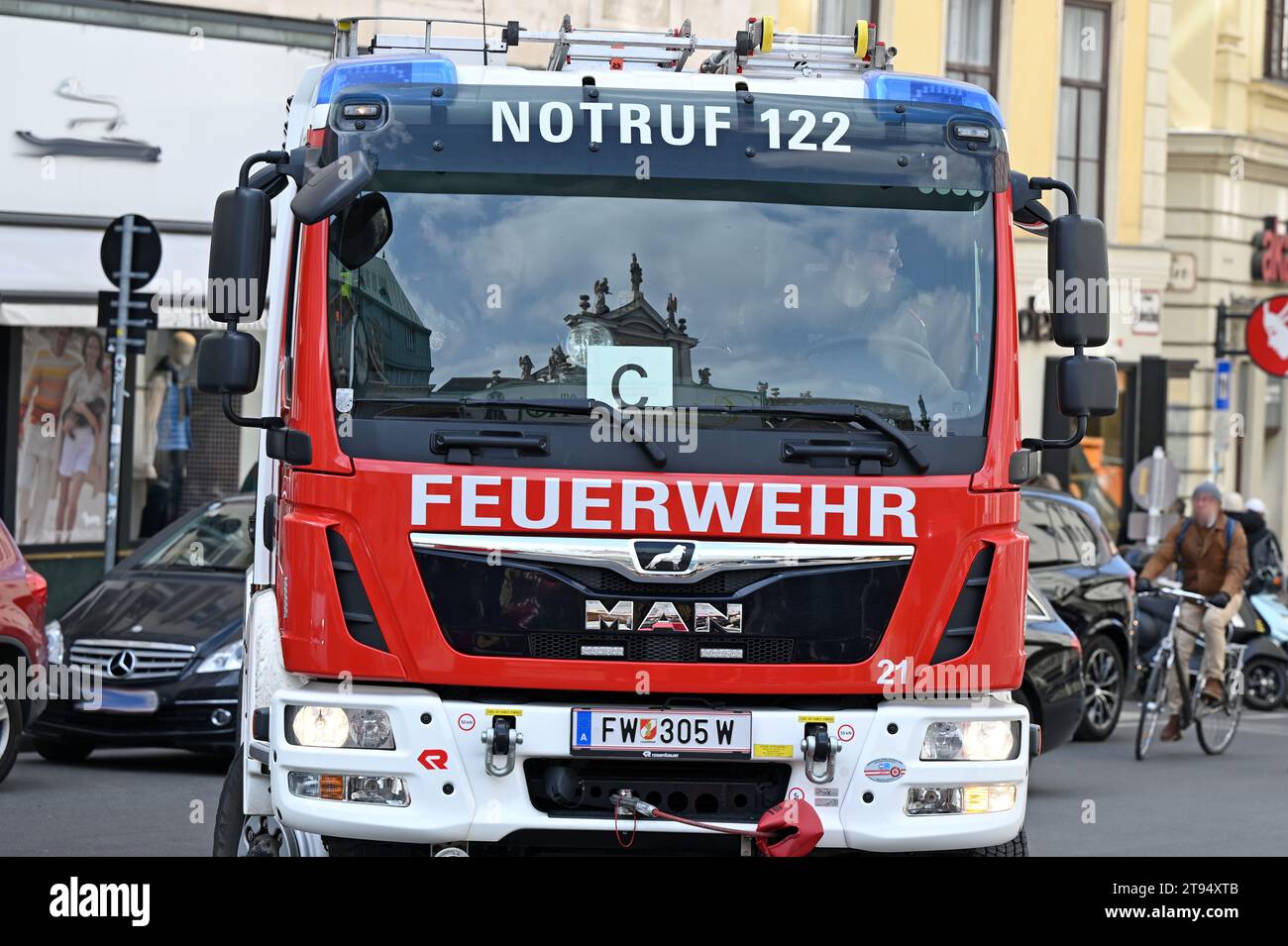 Vehicle of the Vienna professional fire department Stock Photo Alamy