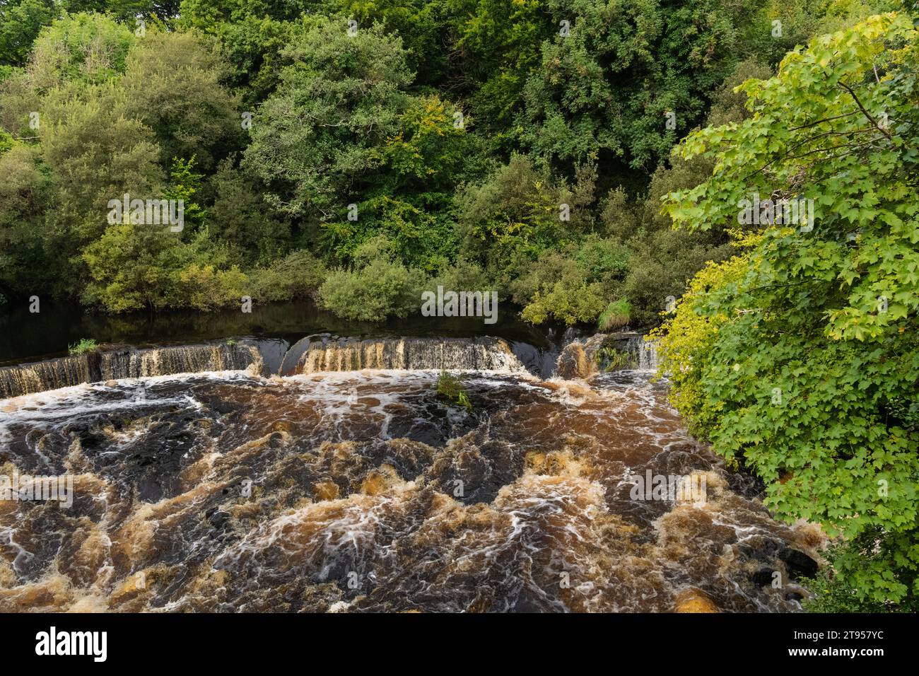 Lennon River Waterfall, Bayhill,Donegal, Ireland, Europe Stock Photo