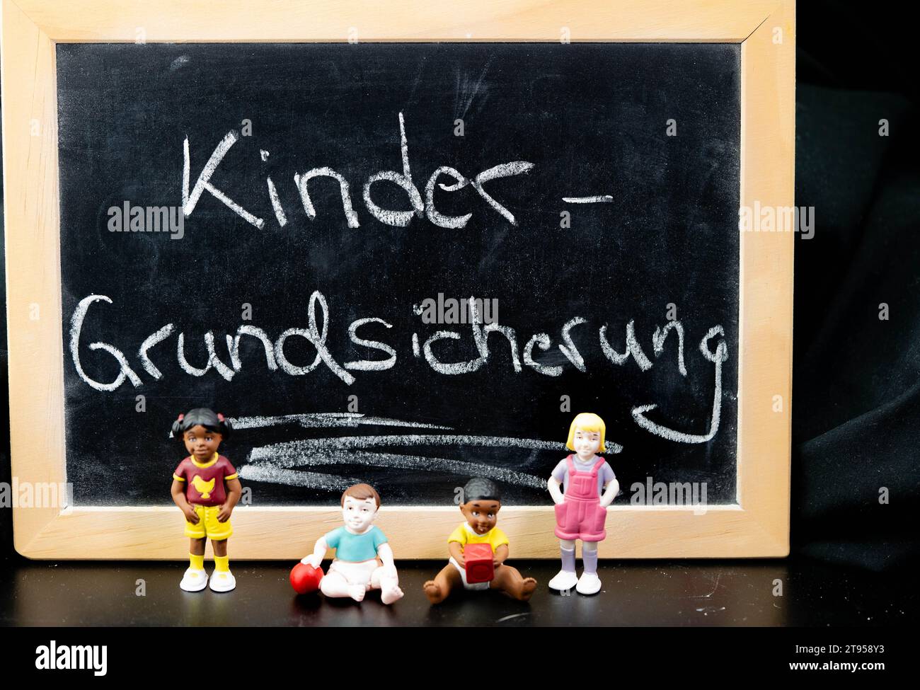 Writing Basic Child Allowance On A Board Stock Photo Alamy Writing basic child allowance on a board stock photo alamy