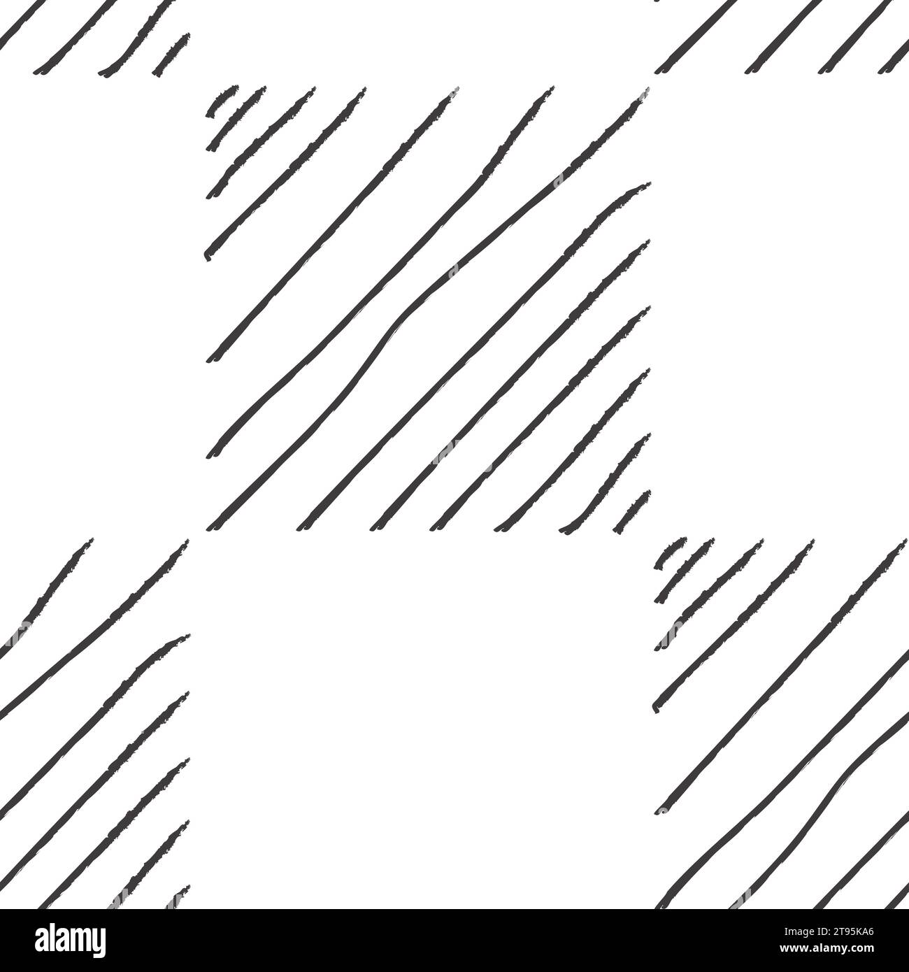 crosshatch chess squares seamless pattern. Textures made in hand drawn ...