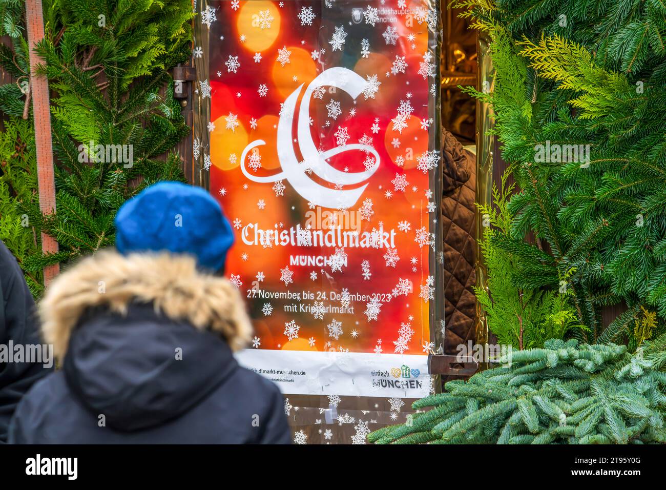 Münchner Christkindlmarkt, Plakat mit dem neuen ChristkindlmarktLogo