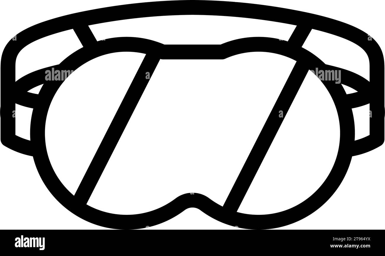 sleep mask night line icon vector illustration Stock Vector Image & Art Alamy