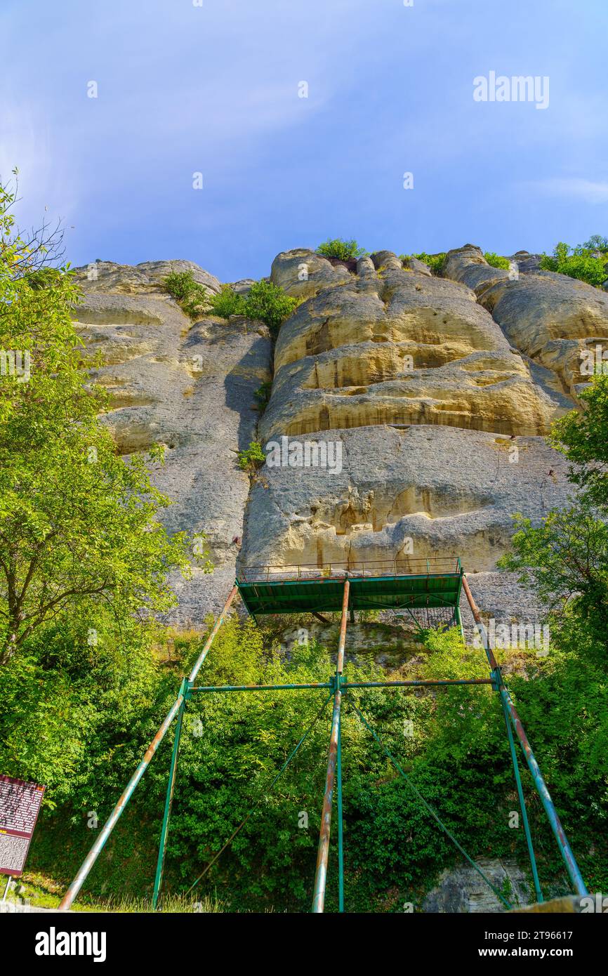 Madara, Bulgaria - September 19, 2023: View of the Madara Rider (Madara ...