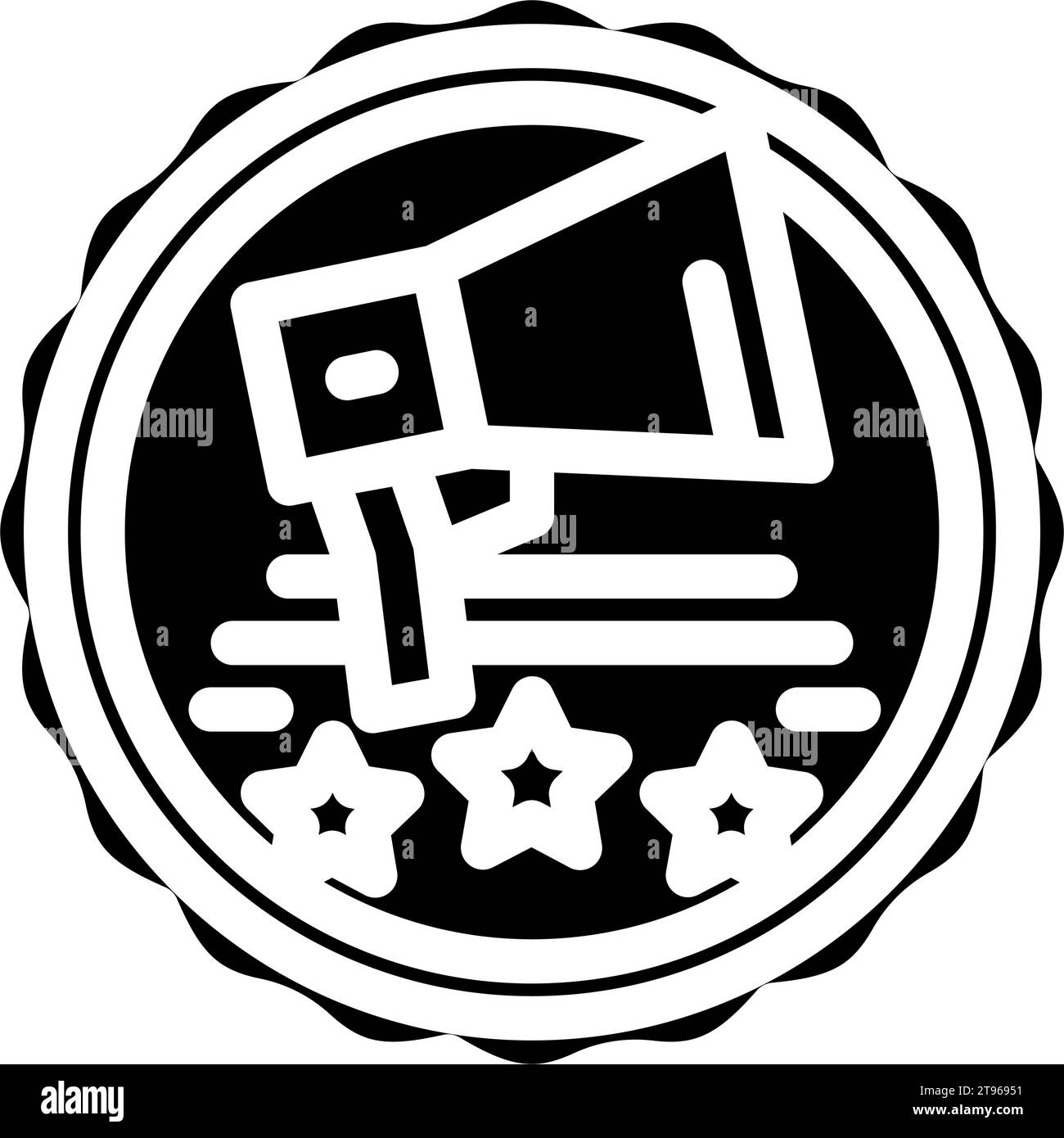 brand awareness social media glyph icon vector illustration Stock ...