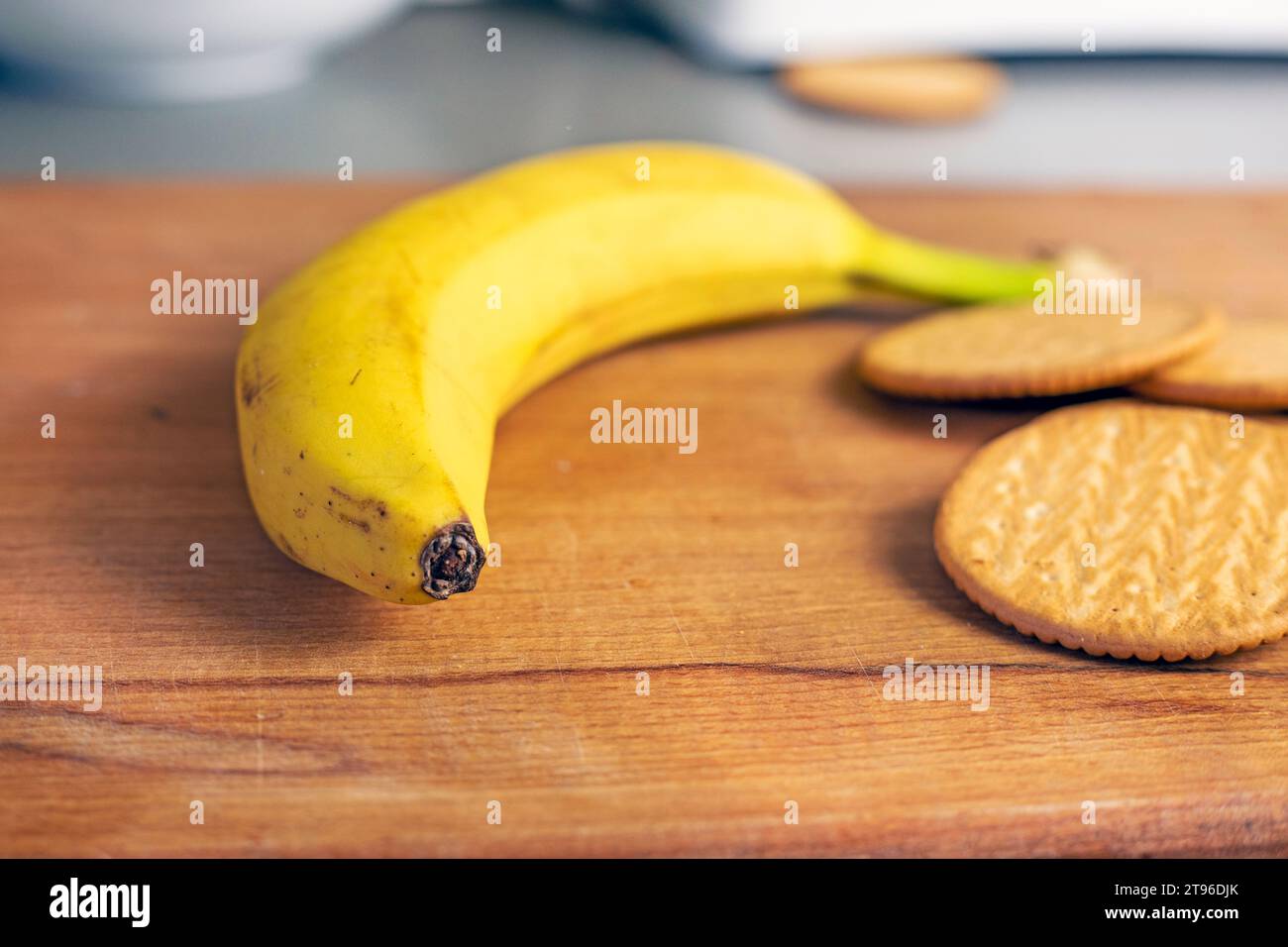 banana next to banana cookies. make banana cookies. Taking care of