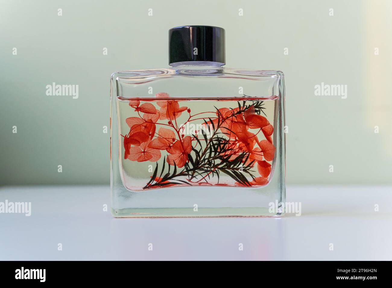 aroma diffuser on a light background, aromatherapy Stock Photo