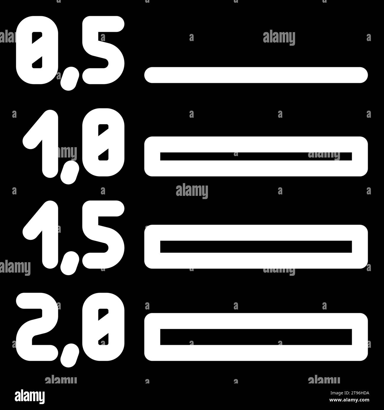 line weights architectural drafter glyph icon vector illustration Stock ...